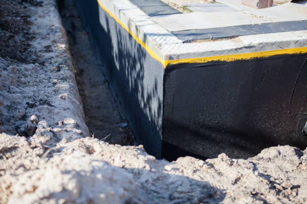 Professional Wet Basement Repair technician working in Lexington, MI